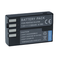 Bateria para Pentax D-LI109